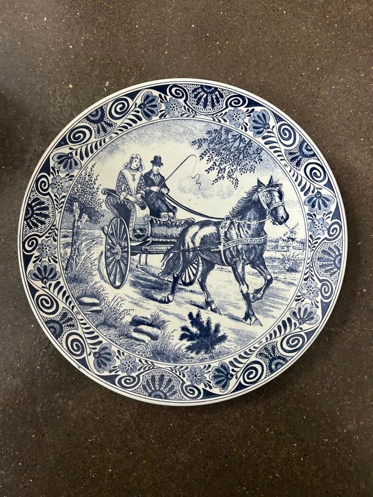 Wandborden schalen Delft’s Holland Friese Sjees anno: 1800, Antiek en Kunst, Ophalen of Verzenden