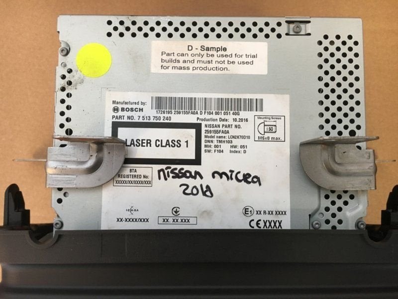 NISSAN MICRA NAVIGATIESYSTEEM, Gebruikt, -, -, Ophalen of Verzenden