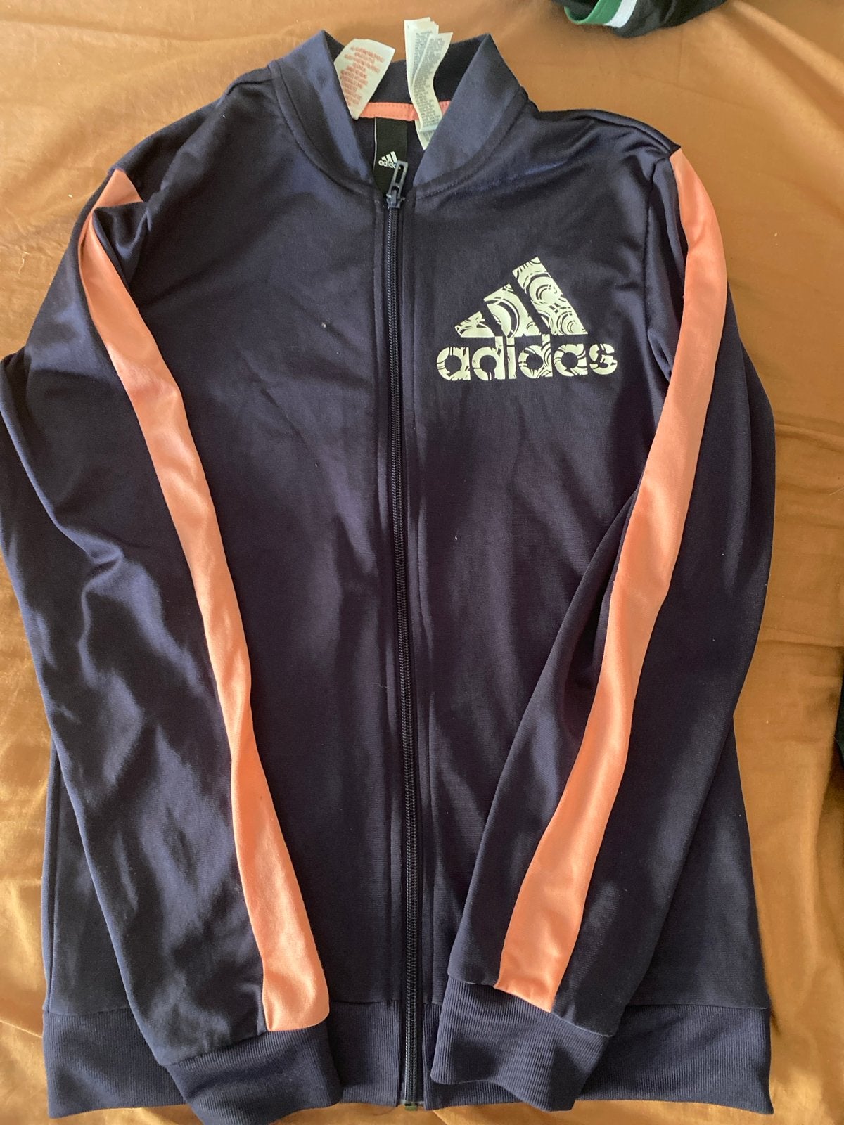 Adidas trainingspak voor kinderen - Donkerblauw/Roze, Kinderen en Baby's, Kinderkleding | Maat 170, Zo goed als nieuw, Jongen of Meisje