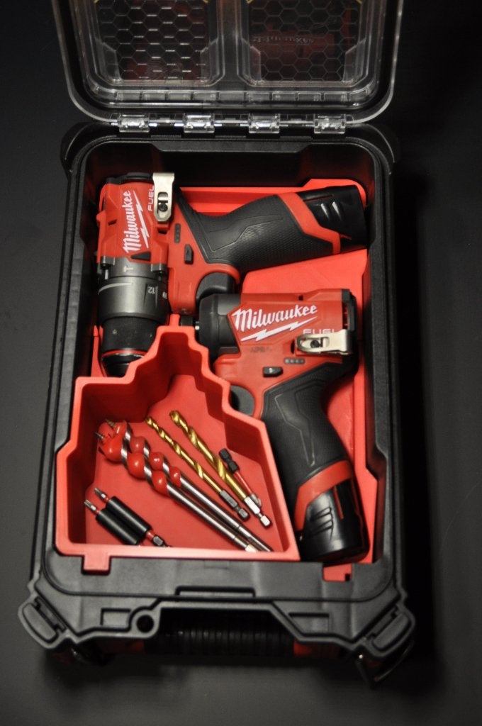 Milwaukee M12 Packout insert boor- en slagschroevendraaier, Almere, Nieuw, GEREED3D, Ophalen of Verzenden