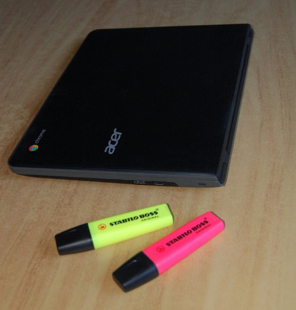 chromebook Acer C851, Qwerty, Touchscreen, Ophalen of Verzenden, 32 GB of minder