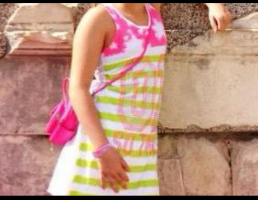 So twee Miss grant jurk wit fluor roze maat 38 (134/140), Ophalen of Verzenden, Zo goed als nieuw, Meisje, Jurk of Rok