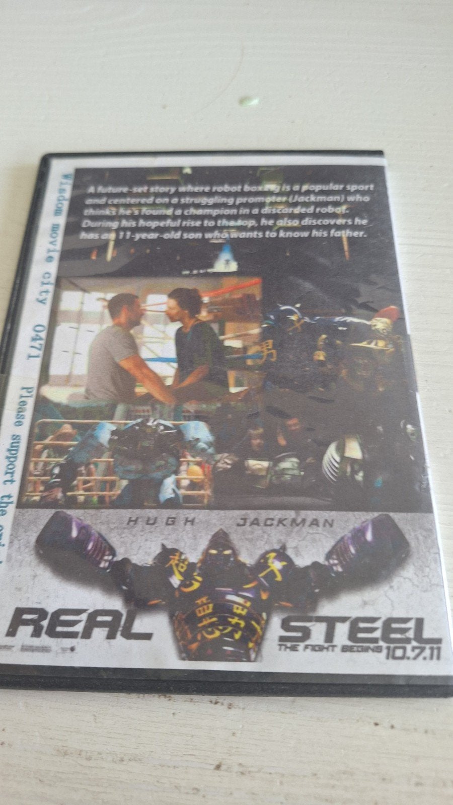 Real Steel DVD - Actievolle robotboksfilm met Hugh Jackman, Nederlands, Actie, Ophalen of Verzenden, Vanaf 12 jaar