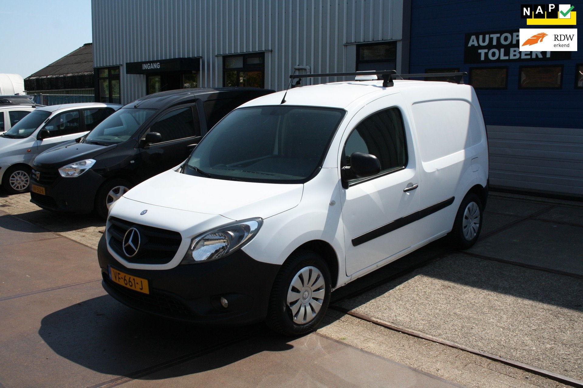 Mercedes-Benz Citan 108 CDI *BJ'13*AIRCO*NW-APK*, Voorwielaandrijving, Euro 5, Stof, Gebruikt