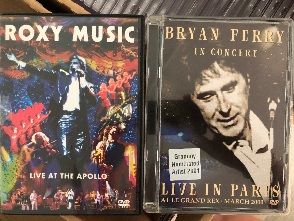 roxy music live at the apollo - bryan ferry live in paris, Alle leeftijden, Ophalen of Verzenden, Zo goed als nieuw