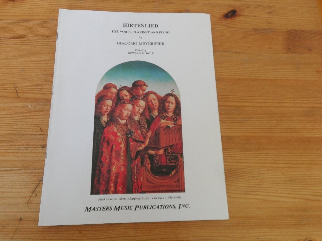 Meyerbeer - hirtenlied, Klassiek, Zang, Ophalen of Verzenden, Zo goed als nieuw