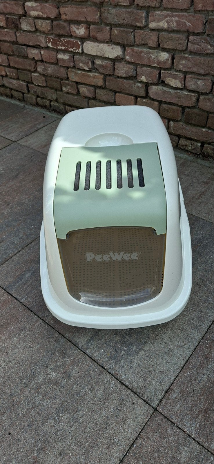 Kattenbak Peewee, Ophalen, Zo goed als nieuw