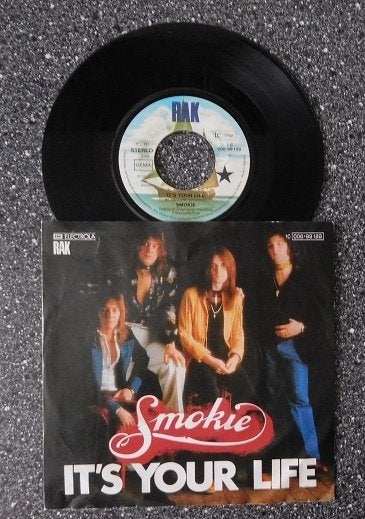 Smokie - it's your life (vanaf € 1,50), Ophalen of Verzenden, Zo goed als nieuw, 7 inch, Pop