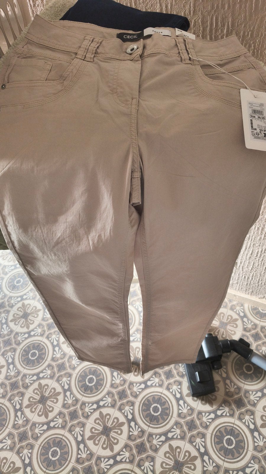 Nieuwe Cecil Scarlett beige broek, Beige, Nieuw, Ophalen of Verzenden, Maat 36 (S)