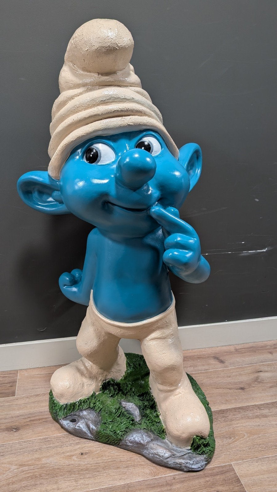 Smurf verlegen tuin ornament tuinbeeld, Ophalen, Zo goed als nieuw, Verschillende Smurfen