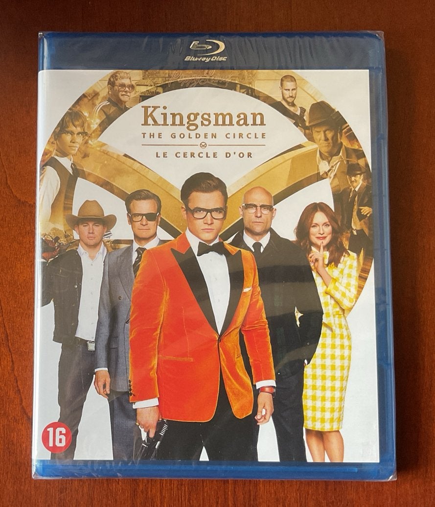 KINGSMAN: THE GOLDEN CIRCLE - Blu-ray - Collin Firth GESEALD, Engels, Vanaf 16 jaar, Nederlands, Film