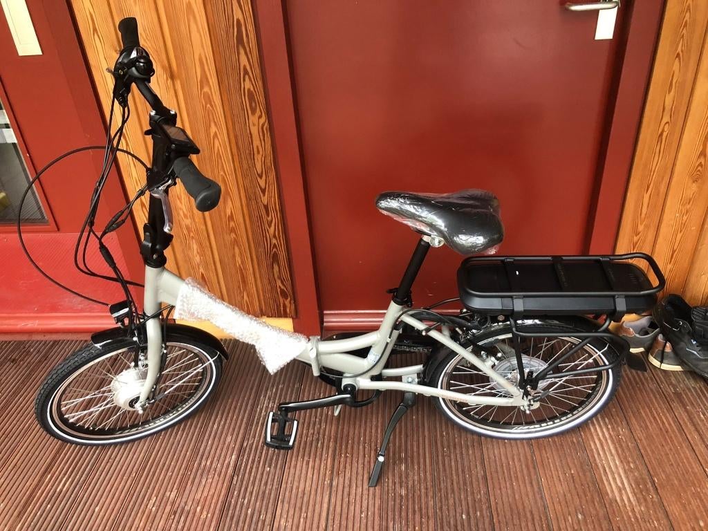 Elektrische vouwfiets Epona Eluxo, 20 inch of meer, Velgrem, Versnellingen, Nieuw