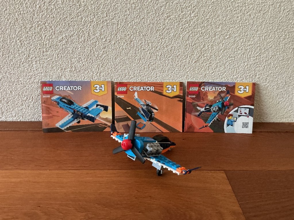 LEGO creator 3-in-1 vliegset, Ophalen, Lego, Zo goed als nieuw, Compleet