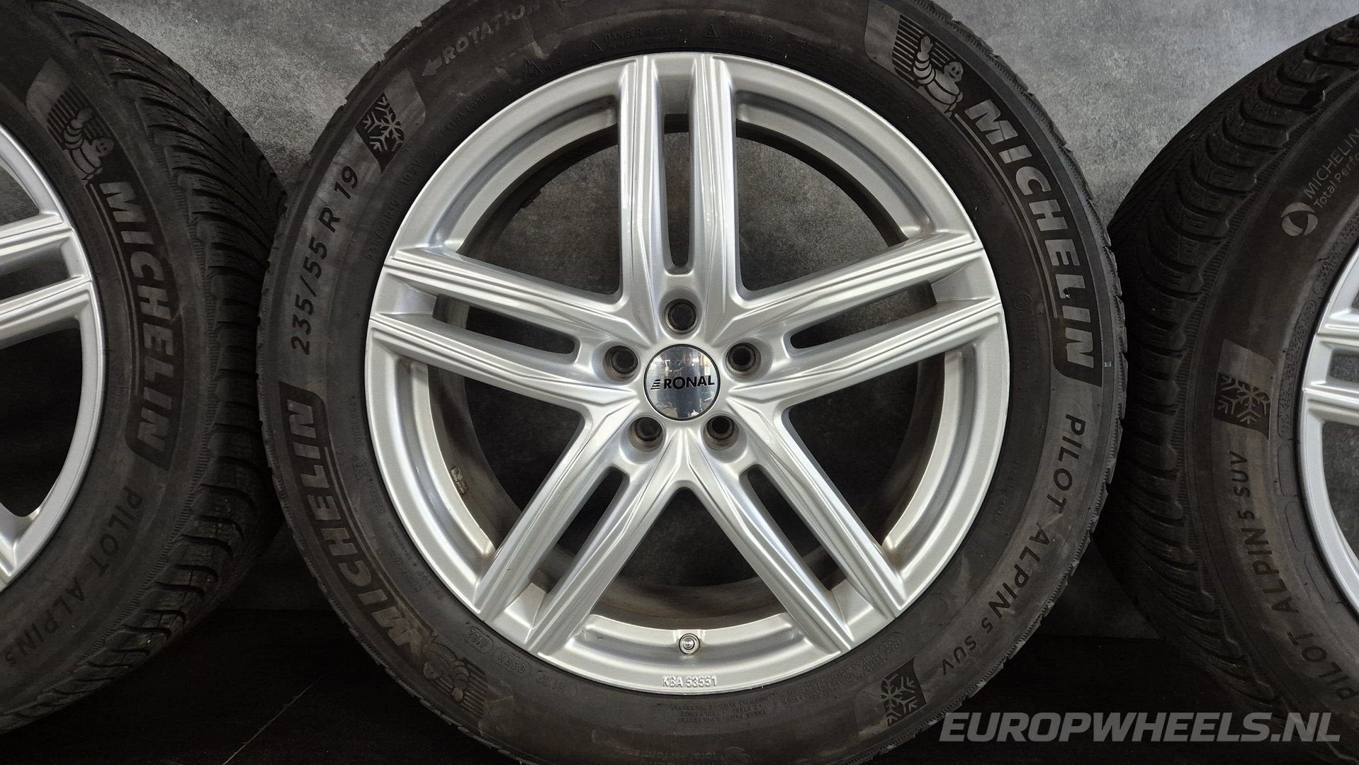 19 inch velgen Volvo XC90 XC60 winterbanden, 19 inch, Gebruikt, -, -