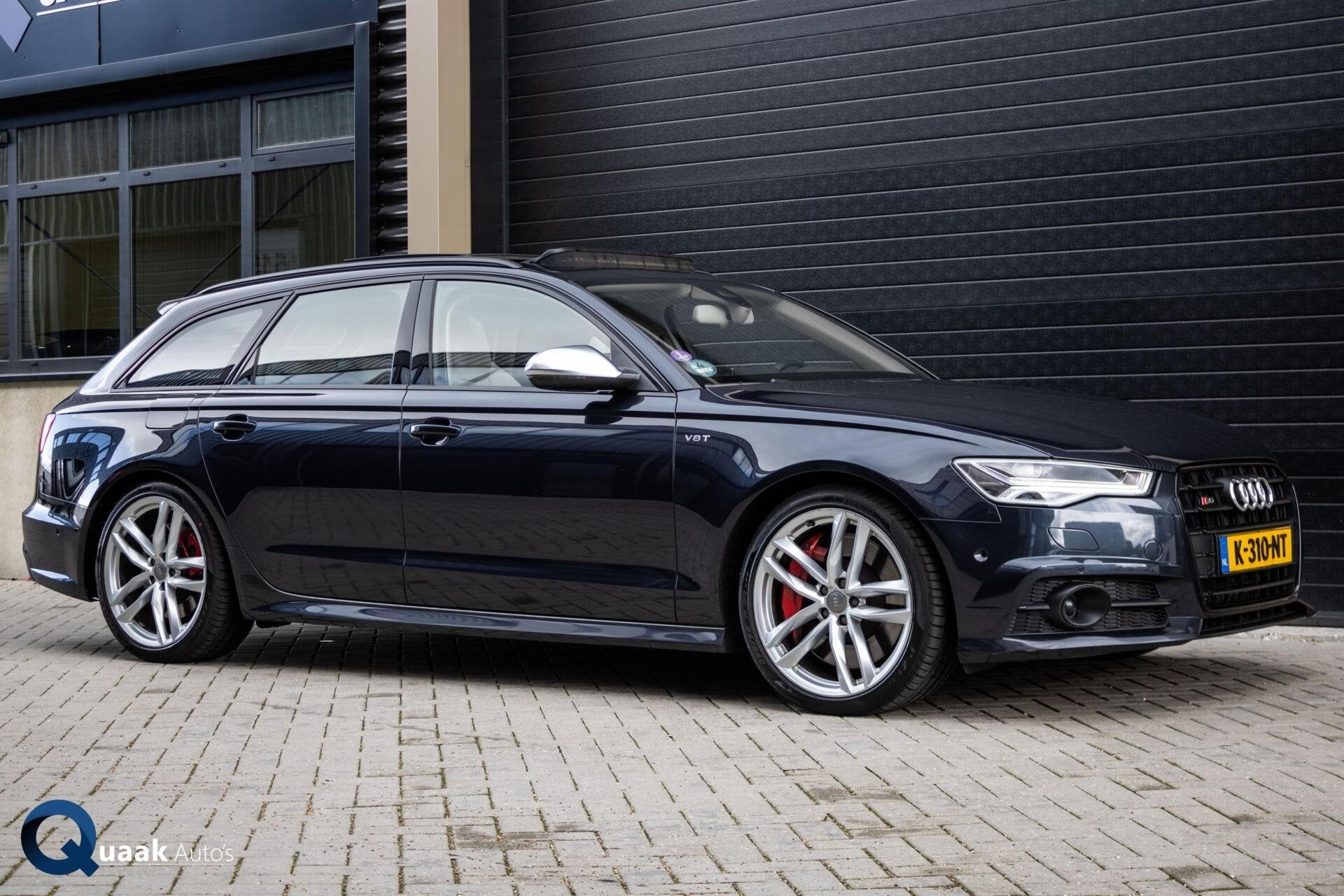 Audi S6 Avant 4.0 TFSI Quattro | RS-ZETELS | PANO | CARPLAY, Auto's, Automaat, 1935 kg, Gebruikt, Blauw
