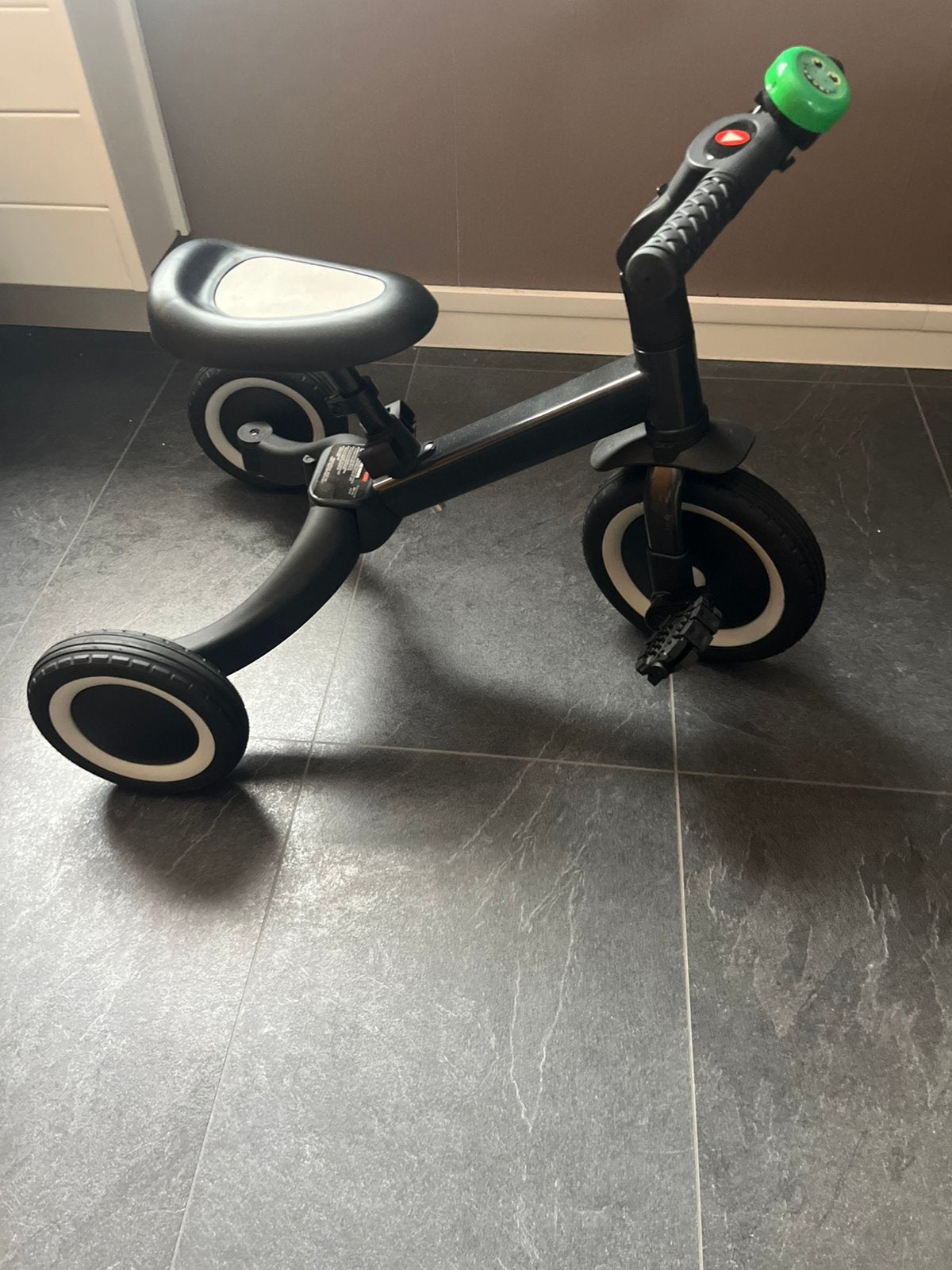 4 in1 Driewieler - Loopfiets - Balance Bike - Kaya - Grijs, Fietsen en Brommers, Fietsen | Driewielfietsen, Zo goed als nieuw