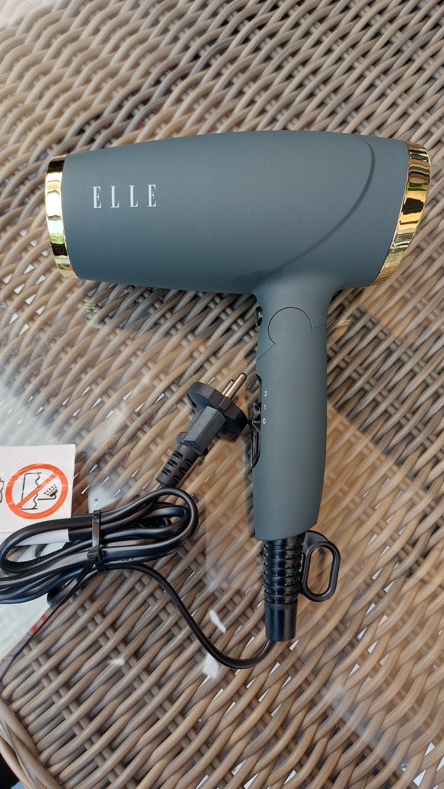 Elle Föhn - Krachtige en stijlvolle haardroger, Ophalen of Verzenden, Zo goed als nieuw, Haarverzorging