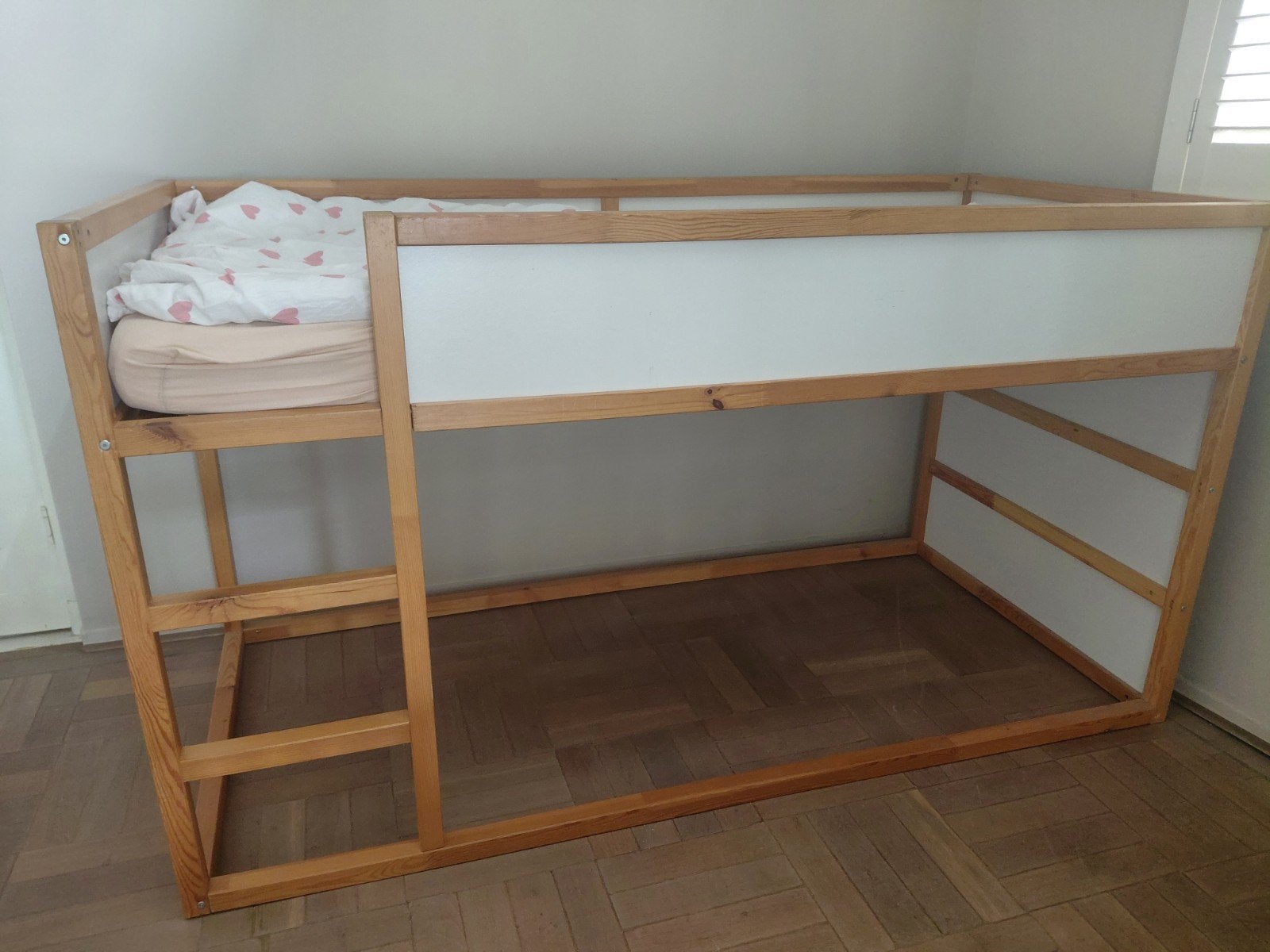 IKEA Kura omkeerbaar bed - halfhoogslaper, Huis en Inrichting, Ophalen, Gebruikt, 90 cm, Eenpersoons
