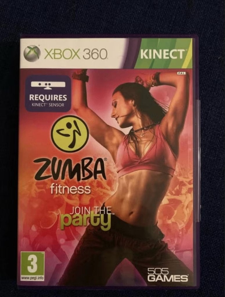 Kinect zumba fitness join the party 505 games, Ophalen of Verzenden, Zo goed als nieuw, Sport, 3 spelers of meer