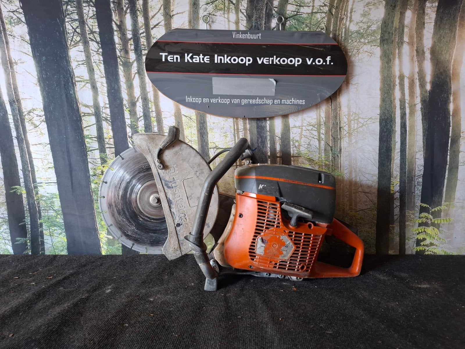 Husqvarna bandenzaag doorslijper k770 300mm, Ophalen, Gebruikt, HUSQVARNA
