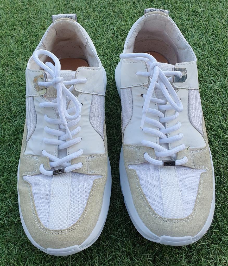 Nieuwe witte NUBIKK sneakers mt 43, Ophalen of Verzenden, Nieuw, Wit