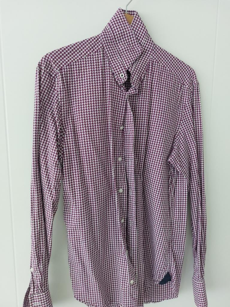 Overhemd cavallaro 39, Paars, Zo goed als nieuw, Cavallaro Napoli, Halswijdte 39/40 (M)