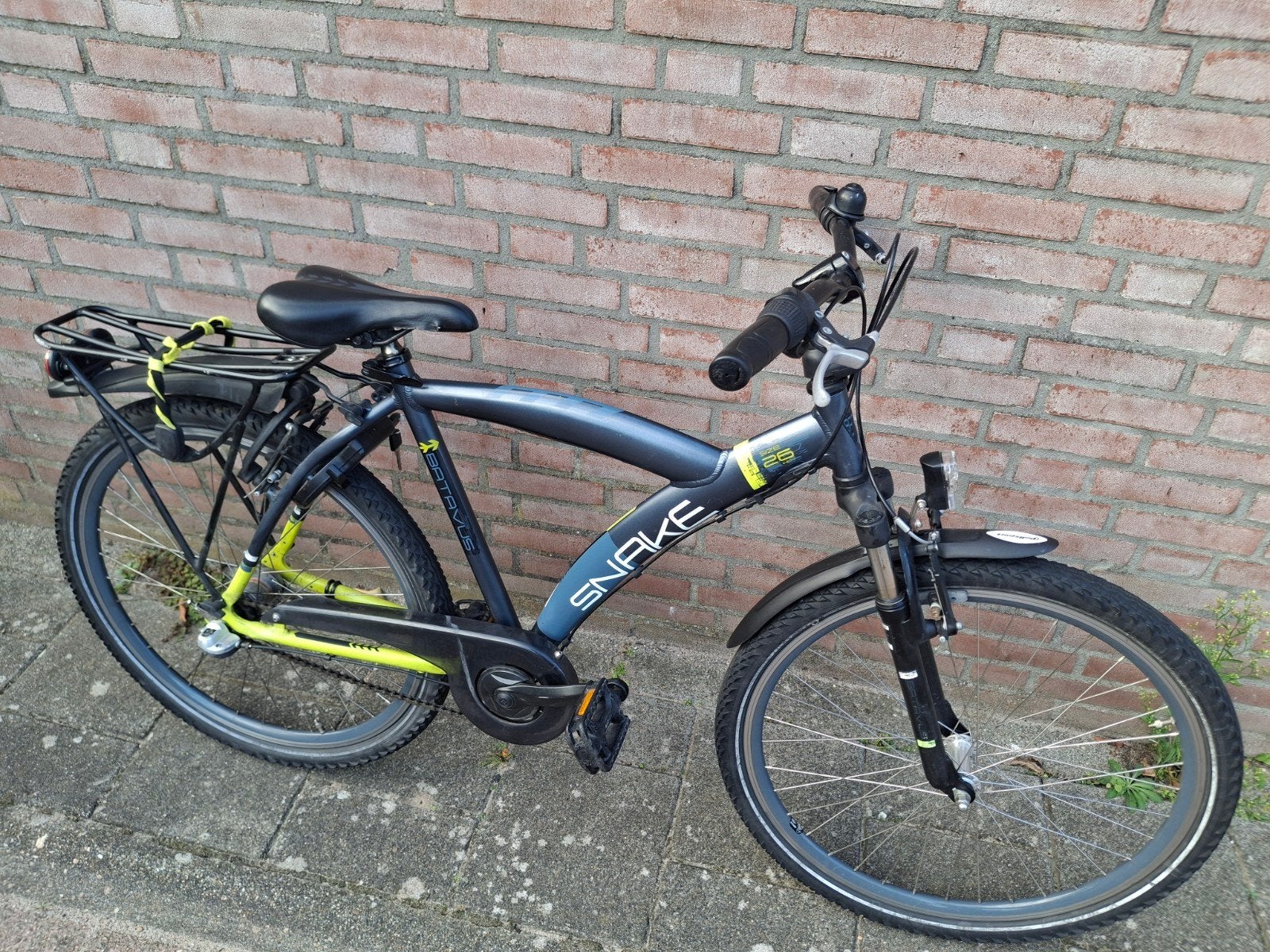 Batavus snake 26 inch 3 versnellingen nexus
Axa slot, Ophalen of Verzenden, Zo goed als nieuw, 26 inch of meer, Versnellingen