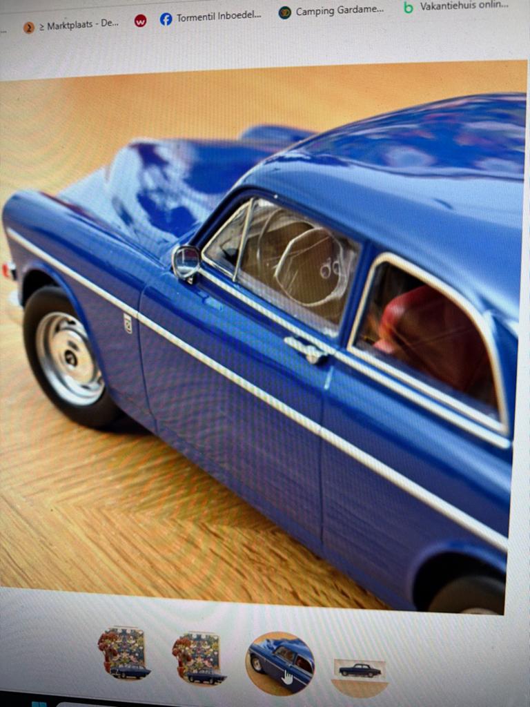 Norev 1/18 Volvo Amazone, D, Nieuw, Norev, Ophalen of Verzenden
