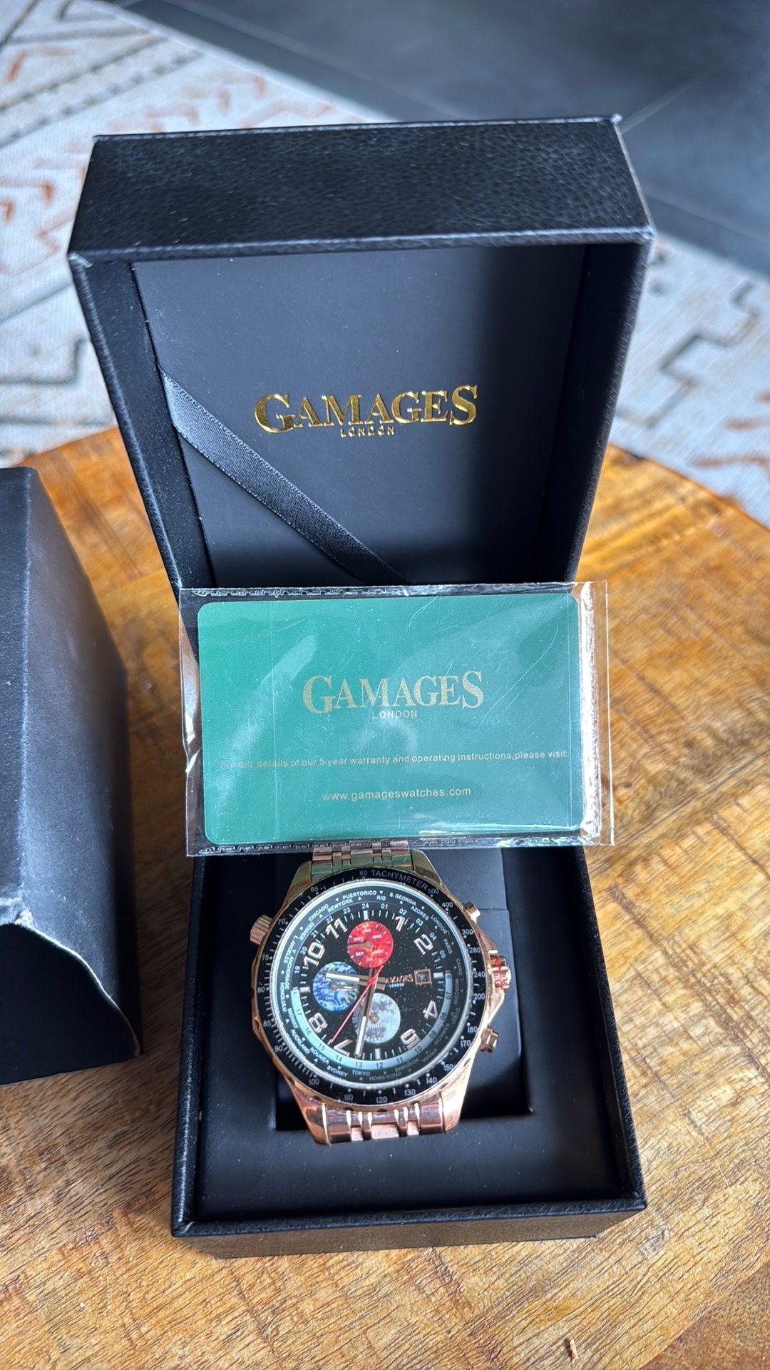 Gamages limeted edition horloge. NIEUW!, Ophalen of Verzenden, Nieuw, Polshorloge, Overige merken