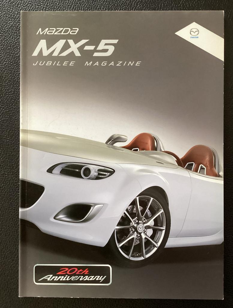 Mazda MX-5 Jubilee Magazine 20th Anniversary, Ophalen of Verzenden, Zo goed als nieuw, Mazda