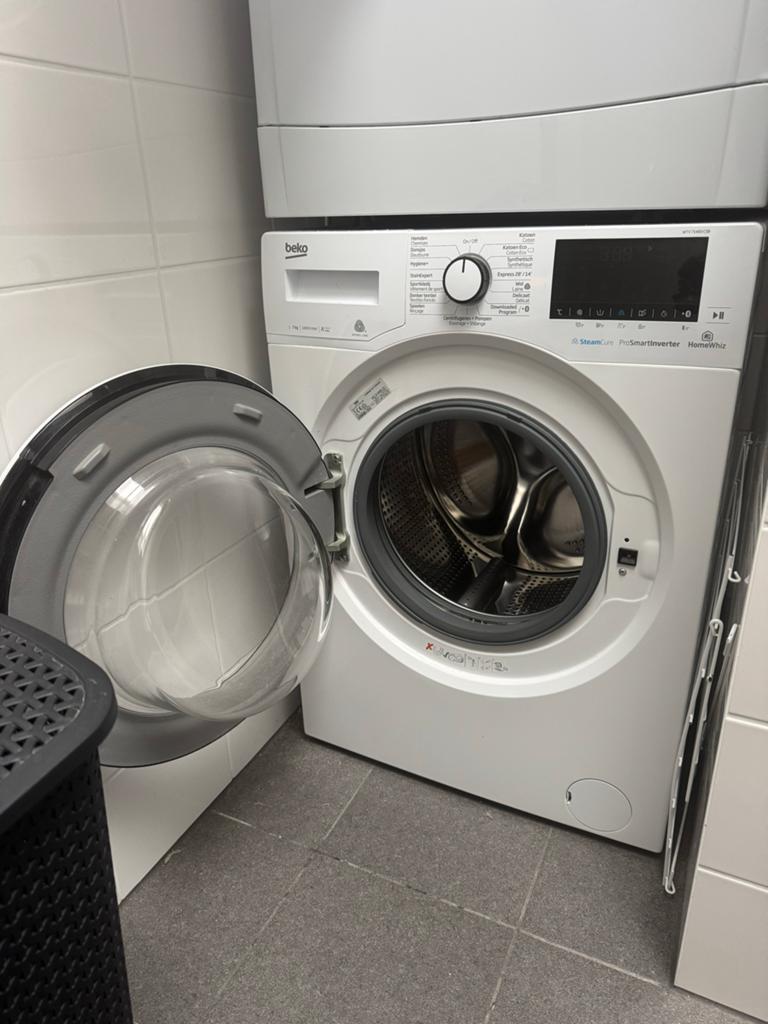 GRATIS AF TE HALEN Beko Wasmachine - A-label, 7kg, HomeWhiz, Ophalen, Gebruikt, 85 tot 90 cm, 1200 tot 1600 toeren