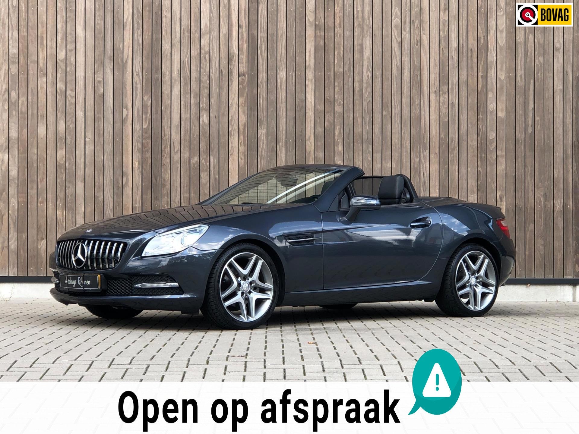 Mercedes-Benz SLK-klasse 200 |Dealeronderhouden|, Euro 5, Gebruikt, Zwart, 4 cilinders