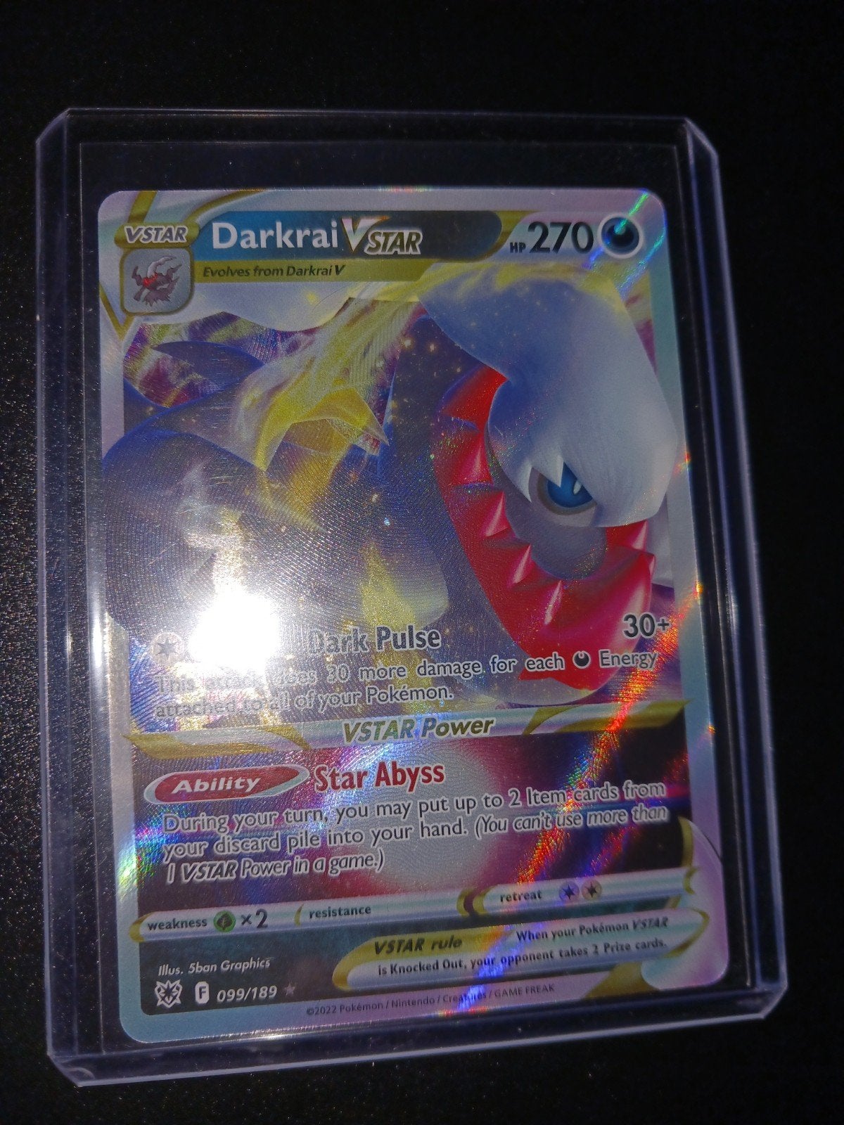 Darkrai vstar, Ophalen of Verzenden, Zo goed als nieuw
