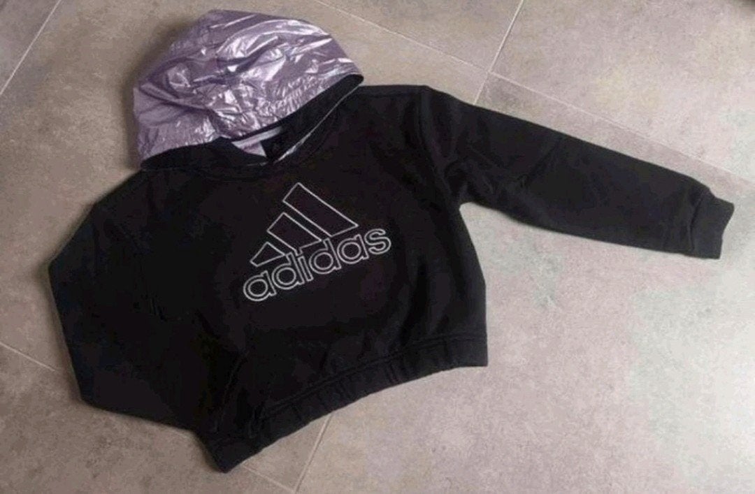 Adidas hoodie sweater ZGAN maat 140, Adidas, Meisje, Trui of Vest, Ophalen of Verzenden