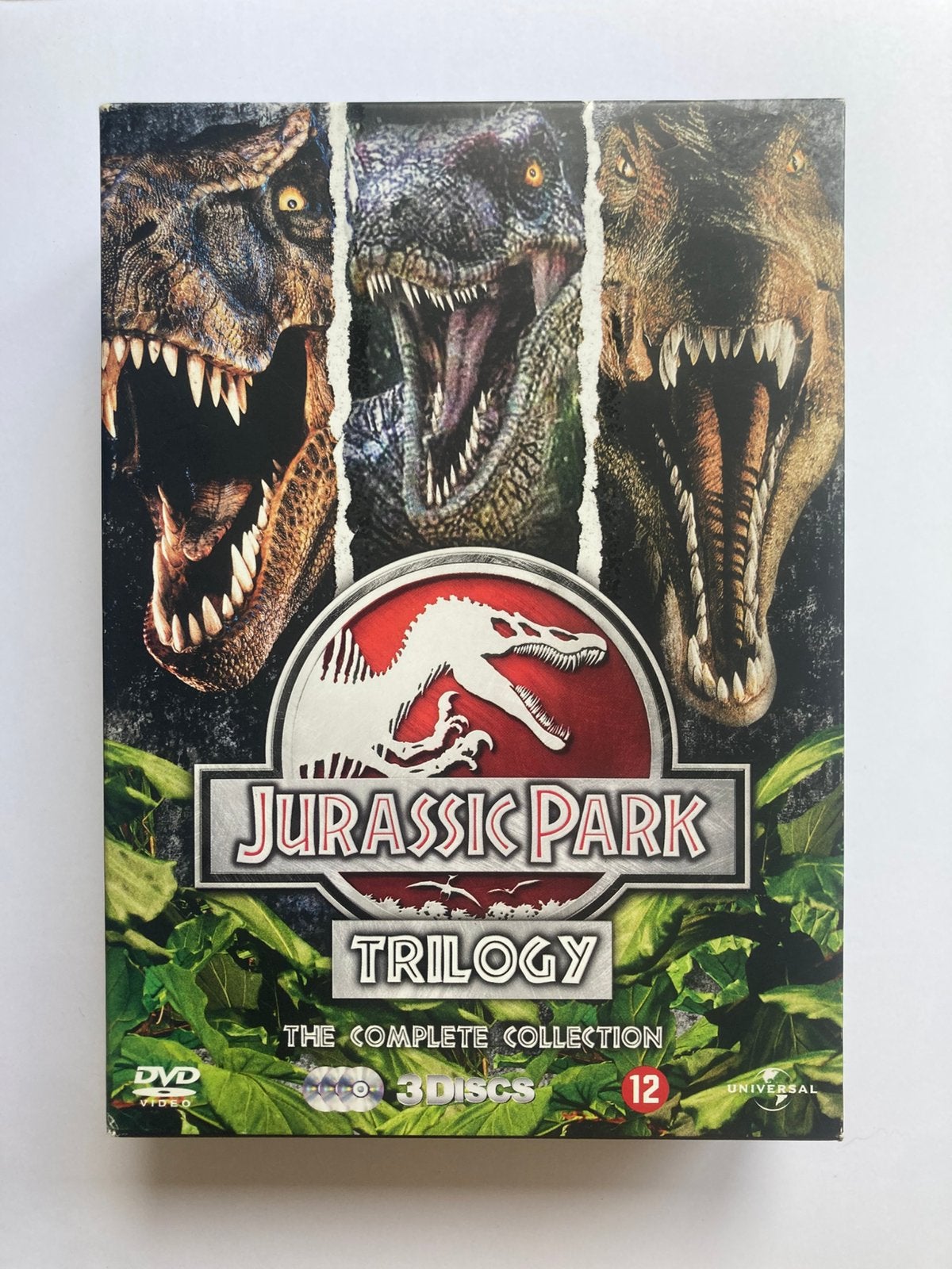 Jurassic Park Trilogy, 1993–2001 / 3xDVD / Boxset / 3 films, Engels, Nederlands, Inclusief doosje, Ophalen of Verzenden