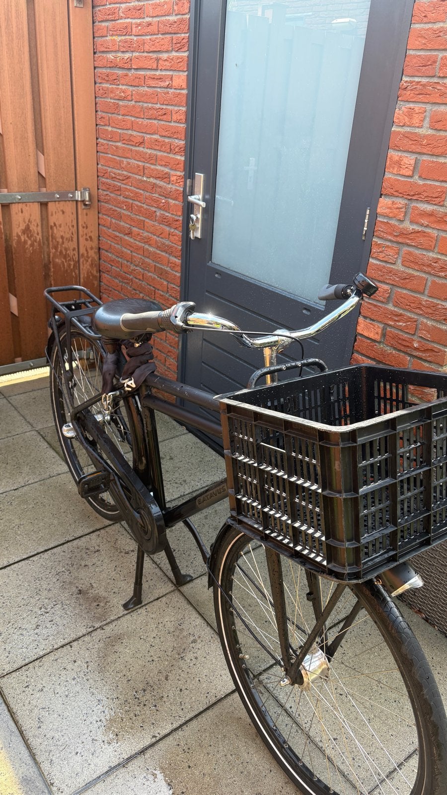 Fiets Batavus, Fietsen en Brommers, Ophalen, Terugtraprem, Gebruikt, Versnellingen