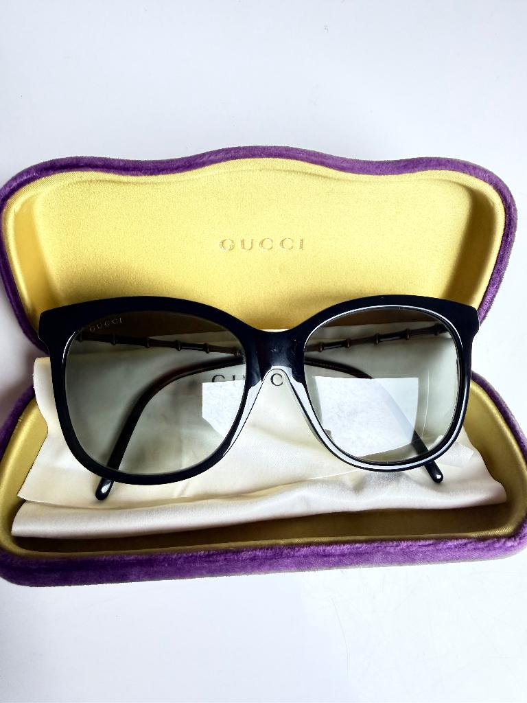 Gucci zonnebril, Overige merken, Zonnebril, Zwart, Ophalen of Verzenden
