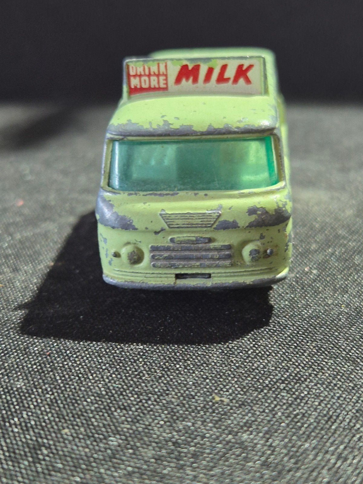 Vintage Matchbox Commer Bottle Float Melkvrachtwagen, Ophalen of Verzenden, Gebruikt
