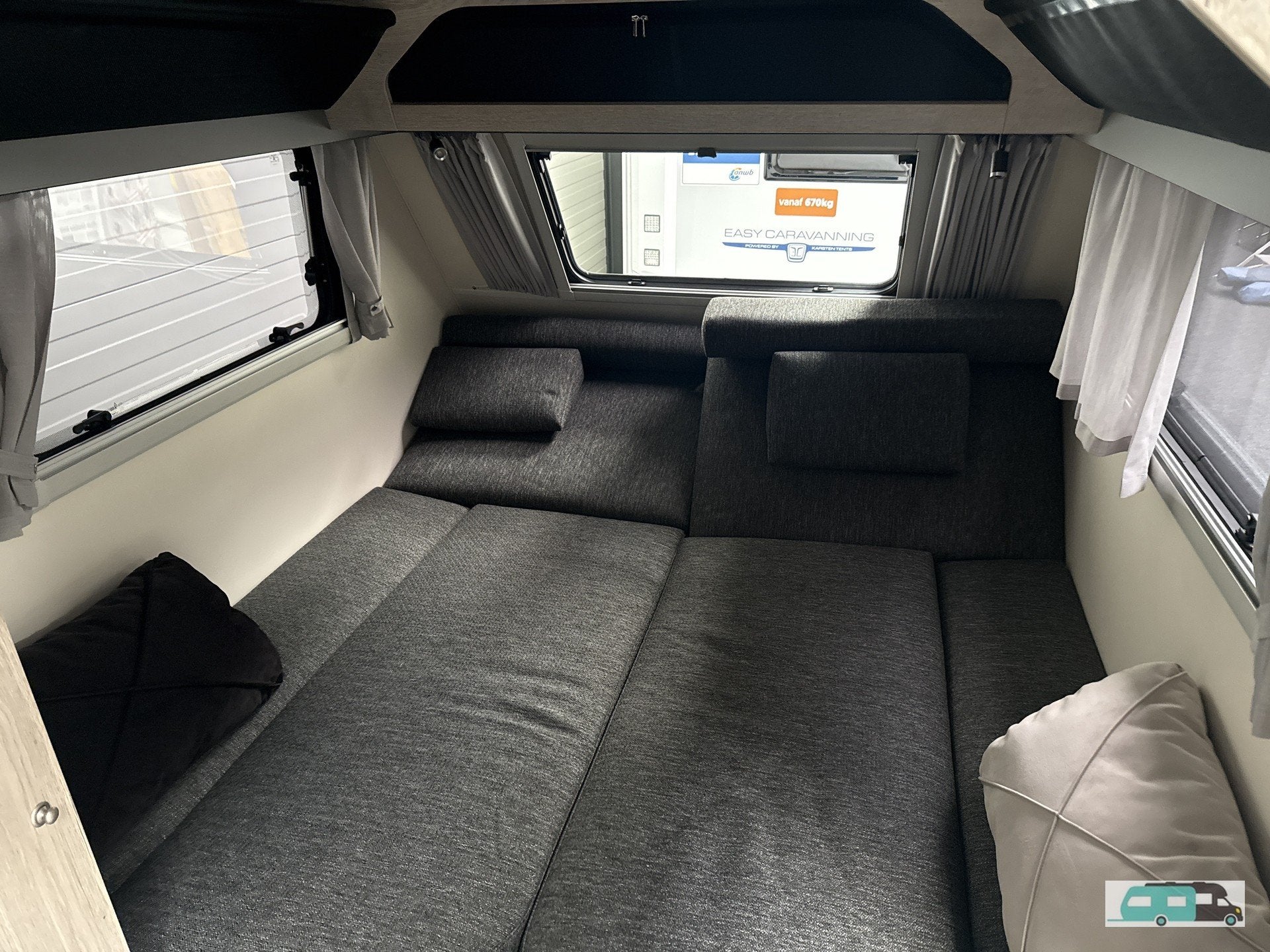 GetAway Sport Ideale compacte hefdakcaravan 2026 (bj 2026), Overige merken, Luifel, Tot en met 2, Bedrijf