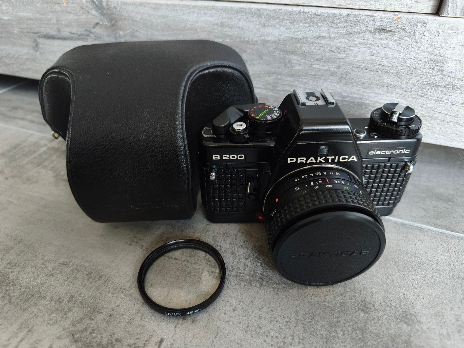 Praktica B200 electronic camera met tasje (werkend), Audio, Tv en Foto, Ophalen of Verzenden