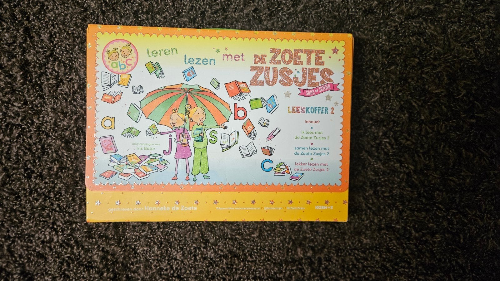 Leren lezen met de Zoete Zusjes leeskoffer 2, Fictie algemeen, Nieuw, Ophalen of Verzenden, Hanneke de Zoete