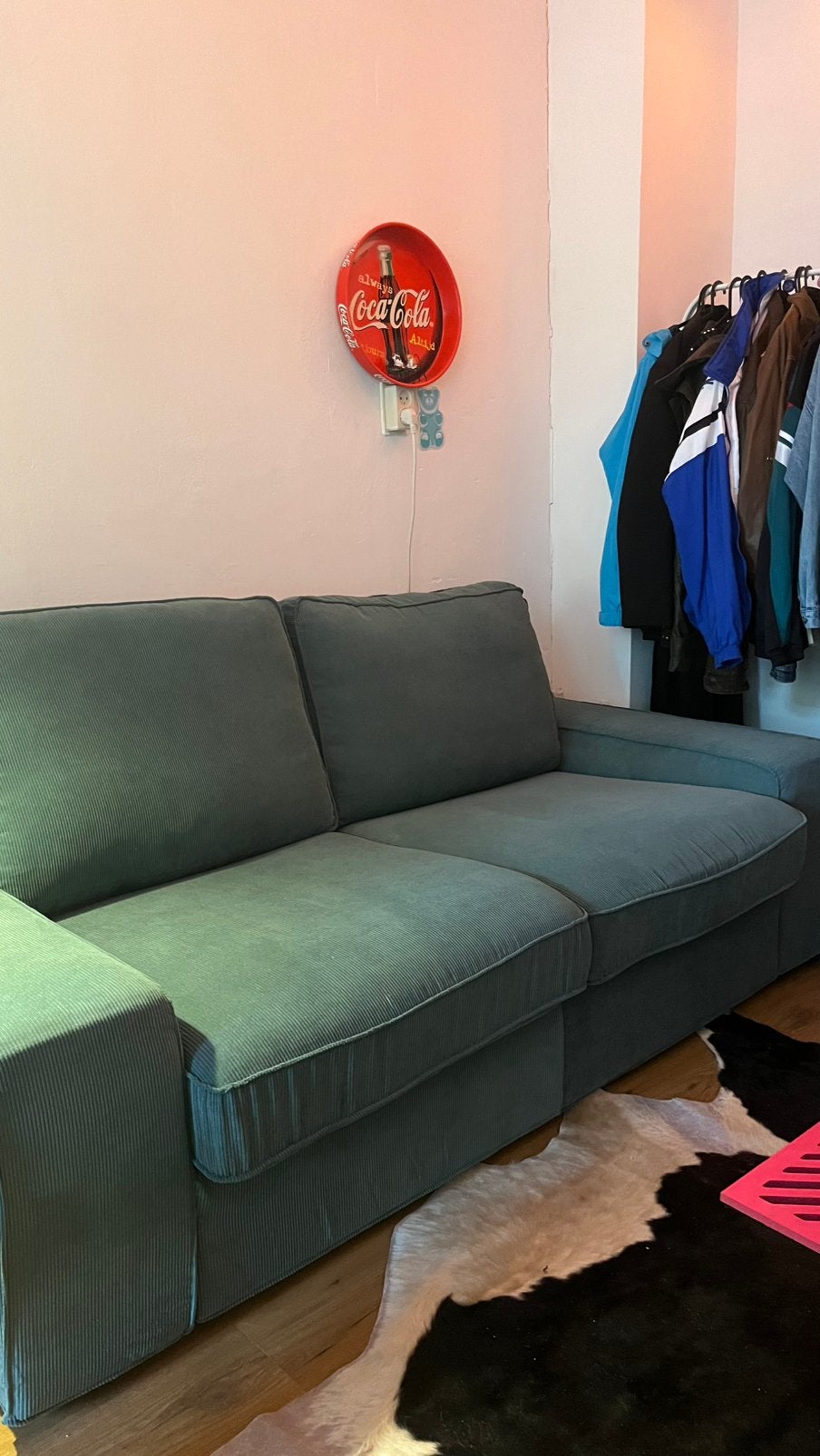 KIVIK bank, ophalen vandag of morgen, Ophalen, Tweepersoons, 75 tot 100 cm, Zo goed als nieuw