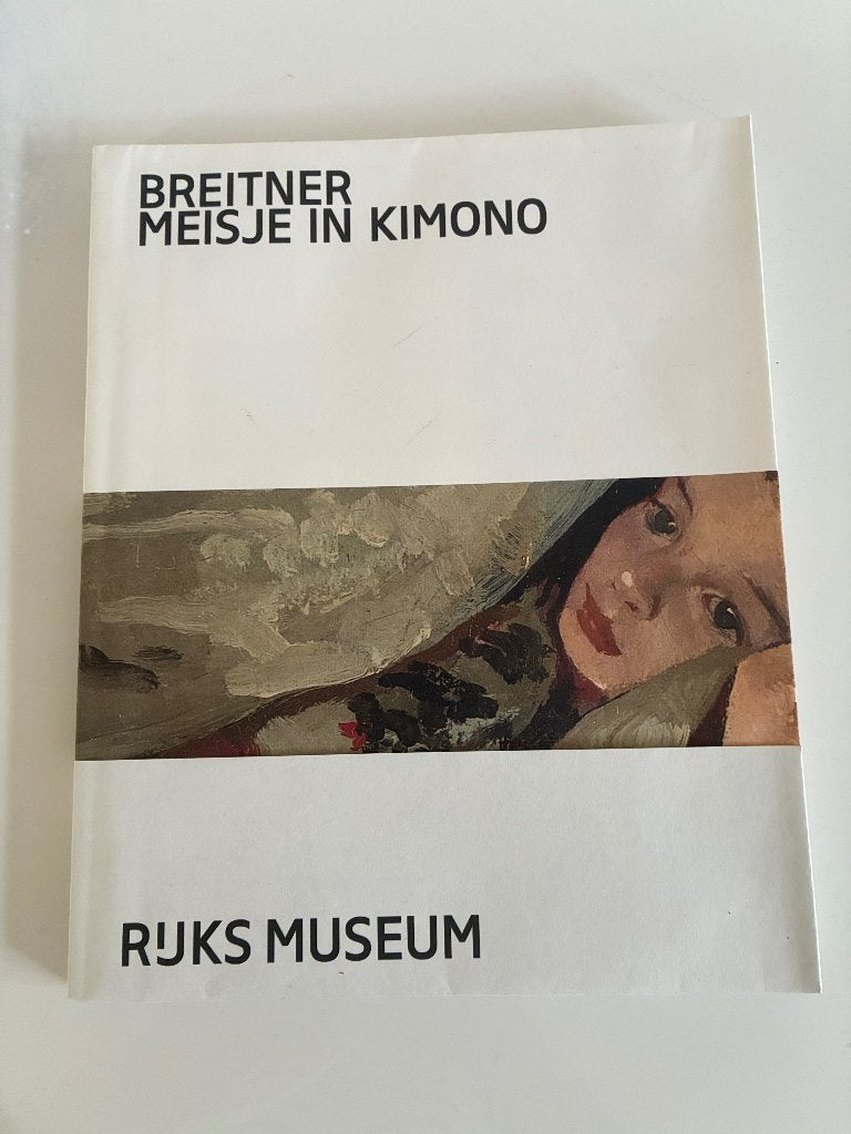 Kunstboek Breitner meisje in kimono, Irma Boom Office, Rijksmuseum Amsterdam, Ophalen of Verzenden, Zo goed als nieuw, Schilder- en Tekenkunst