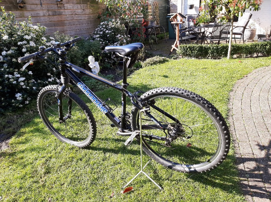 Cannondale F500 Mountainbike - Zwart, Gebruikt, Hardtail, 53 tot 57 cm, Ophalen