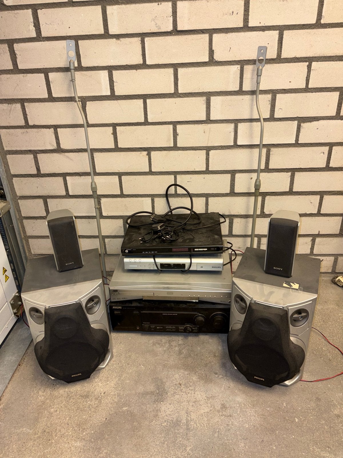 Complete Home Cinema Set met Diverse Componenten, Ophalen, Philips, Gebruikt, Losse componenten