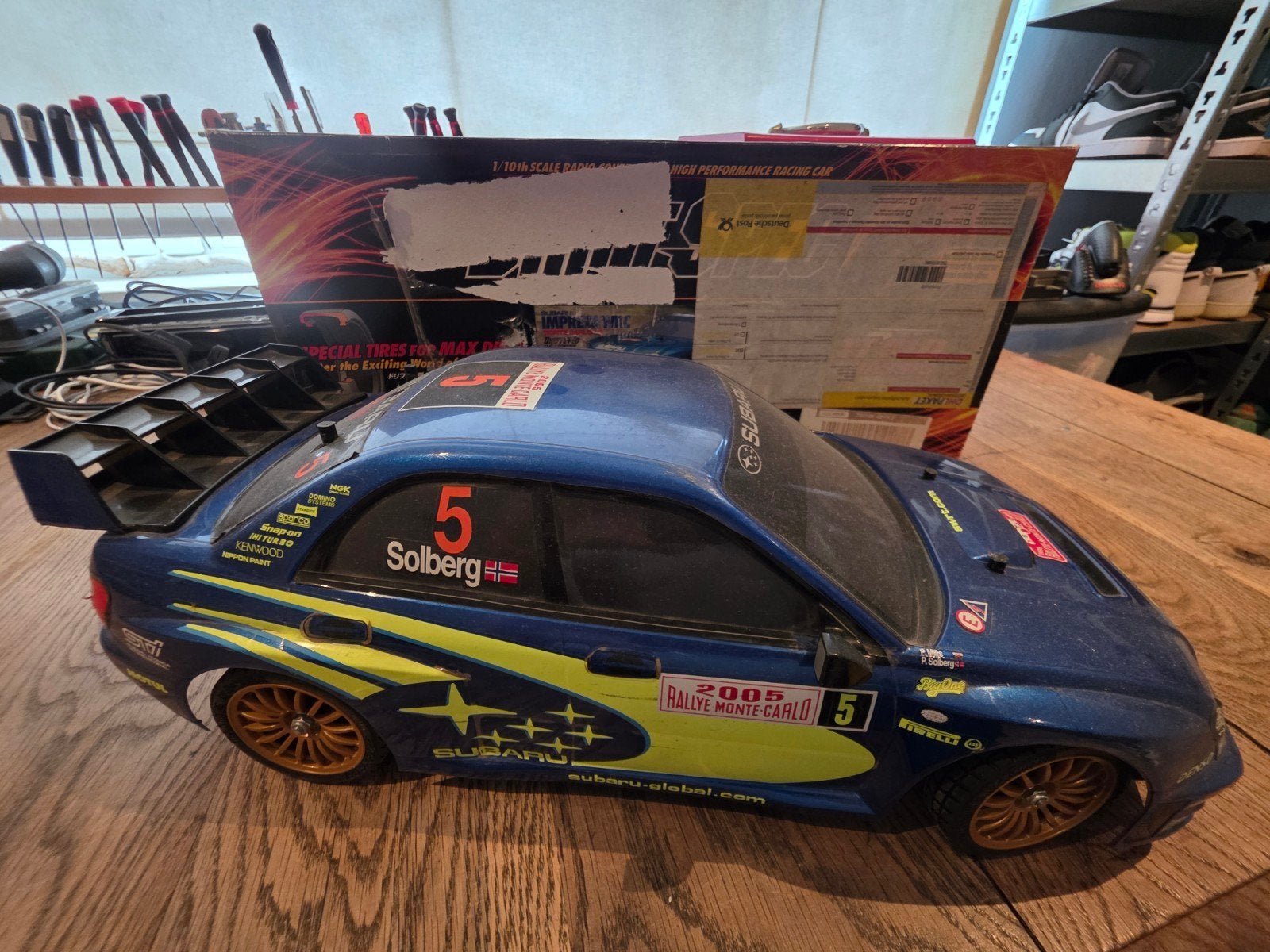 Tamiya TT-01D Chassis Subaru Impreza WRC RC Drift spec 58349, Hobby en Vrije tijd, Modelbouw | Radiografisch | Auto's, Ophalen of Verzenden