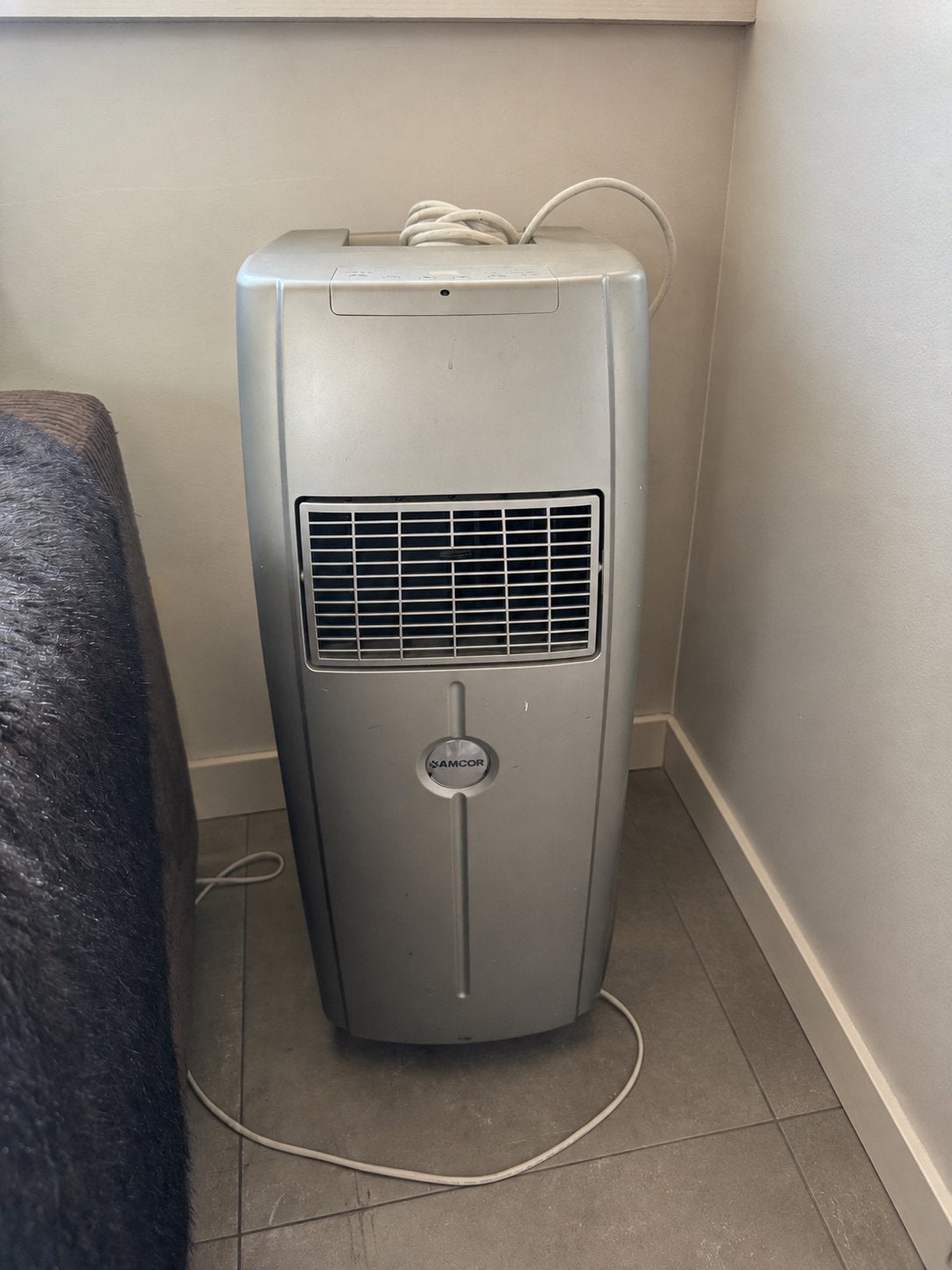 Amcor mobiele airco AF 10000E - Koelen en ontvochtigen, Ophalen, Gebruikt, Minder dan 60 m³, 3 snelheden of meer