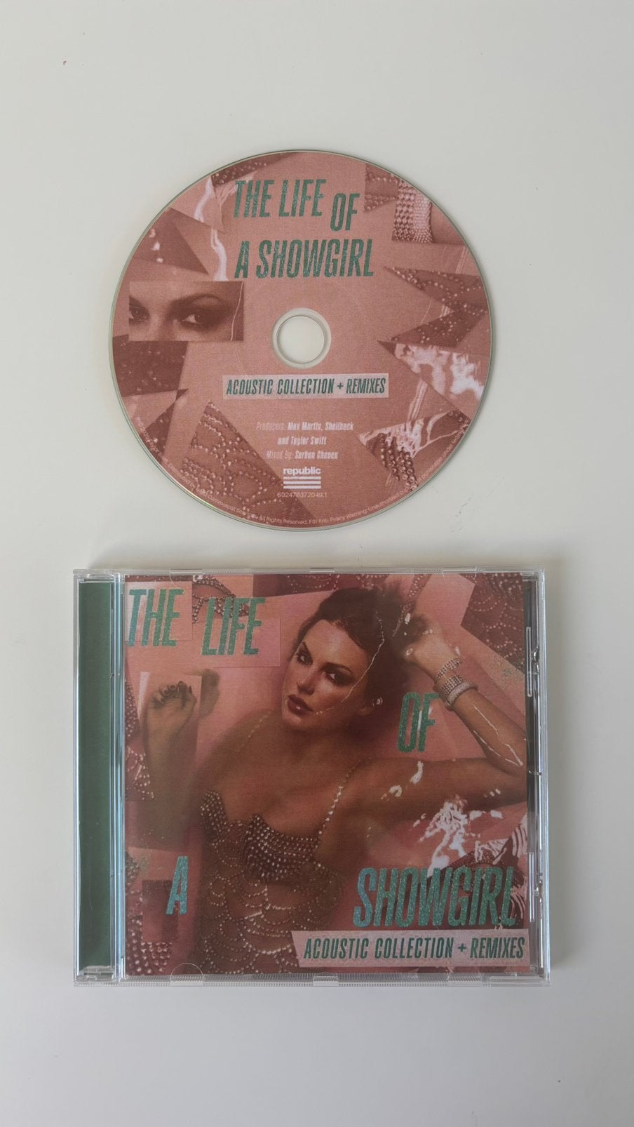 Taylor Swift | The life of a showgirl Cd bootleg fan-made, Ophalen of Verzenden, Nieuw in verpakking
