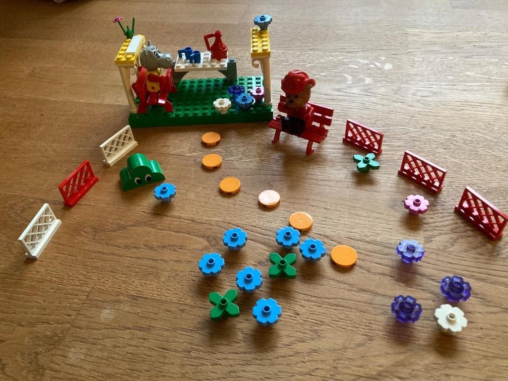 Lego tuinsetje bestaat uit div. setjes *ZGAN*, Overige thema's, Lego, Overige typen, Ophalen of Verzenden