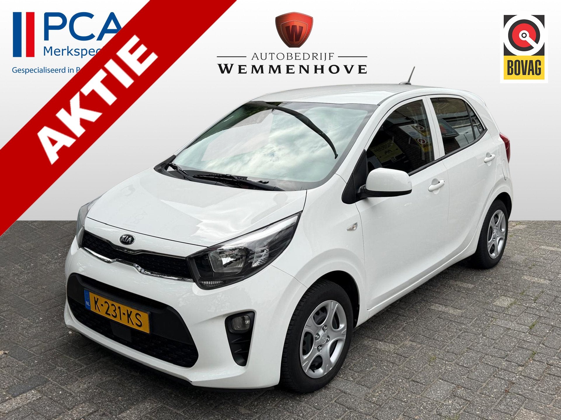 Kia Picanto 1.0 DPi ComfortLine (bj 2021), Auto's, Voorwielaandrijving, Stof, Gebruikt, 4 stoelen